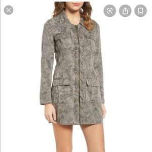 Pam & Gela mini zip front dress